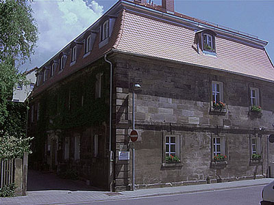 Sitz des Internationalen Zirkels und der Deutsch-Tschechischen Gesellschaft in der Schulstrasse 5 in Bayreuth