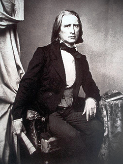 Ein Portrait von Franz Liszt