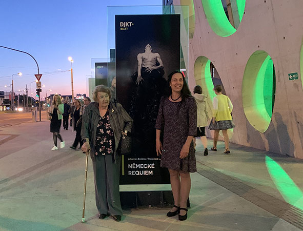 Besuch der Oper Juliette von Bohuslav Martinů in Pilsen.